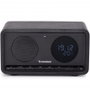 Sunstech RPBT460 Altavoz Portátil con Radio FM y Carga Inalámbrica Negra